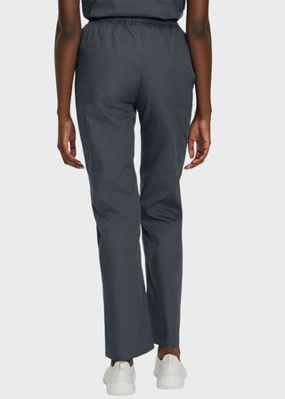 Landau Women Cargo Petite Elastic Waistband Scrub Pants
