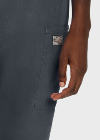 Landau Women Cargo Petite Elastic Waistband Scrub Pants