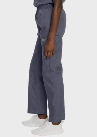 Landau Women Cargo Petite Elastic Waistband Scrub Pants