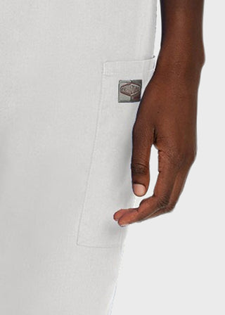 Landau Women Cargo Petite Elastic Waistband Scrub Pants