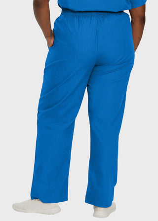 Landau Ladies Petite Classic Relaxed Elastic Waist Scrub Pants