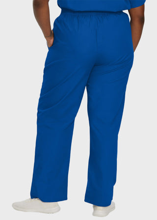 Landau Ladies Petite Classic Relaxed Elastic Waist Scrub Pants