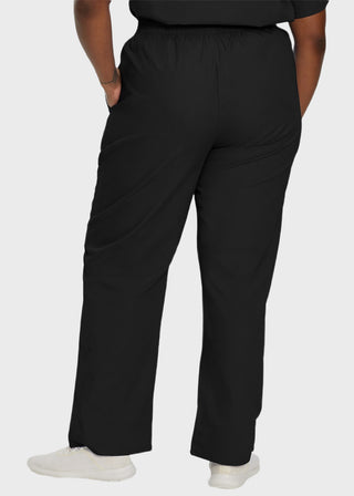 Landau Ladies Petite Classic Relaxed Elastic Waist Scrub Pants
