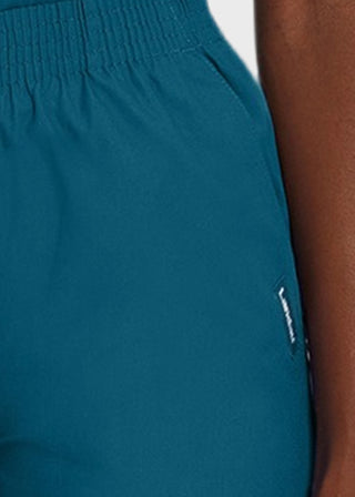 Landau Ladies Petite Classic Relaxed Elastic Waist Scrub Pants