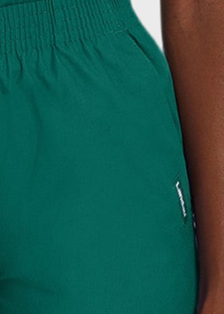 Landau Ladies Petite Classic Relaxed Elastic Waist Scrub Pants