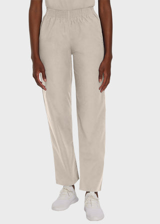 Landau Ladies Petite Classic Relaxed Elastic Waist Scrub Pants