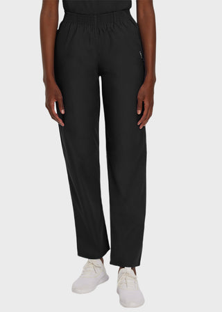 Landau Women Two Pocket Classic Tall Elastic Waist Scrub Pants