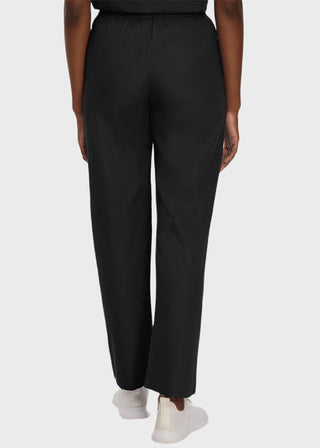 Landau Women Two Pocket Classic Tall Elastic Waist Scrub Pants