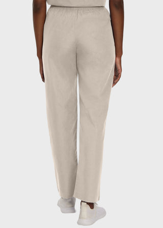 Landau Women Two Pocket Classic Tall Elastic Waist Scrub Pants