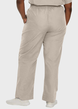 Landau Women Two Pocket Classic Tall Elastic Waist Scrub Pants