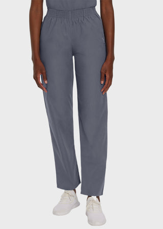 Landau Women Two Pocket Classic Tall Elastic Waist Scrub Pants