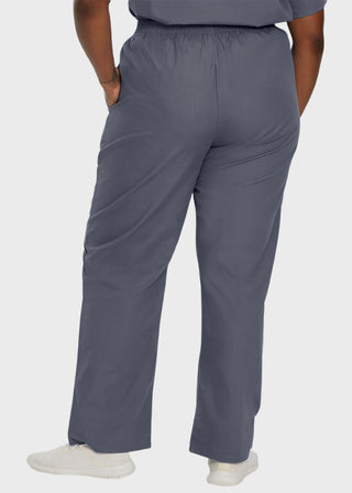 Landau Women Two Pocket Classic Tall Elastic Waist Scrub Pants
