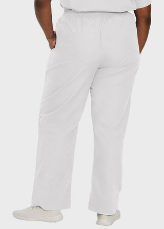 Landau Women Two Pocket Classic Tall Elastic Waist Scrub Pants