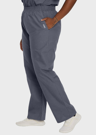 Landau Essentials Women's Straight-Leg Scrub Pants
