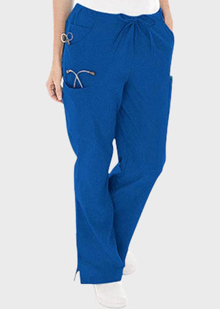 Landau Womens Flare Leg Cargo Medical Scrub Pants