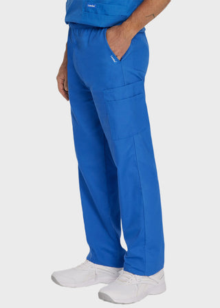 Landau Platinum Men's Cargo Pockets Elastic Waist Medical Scrub Tall Pants