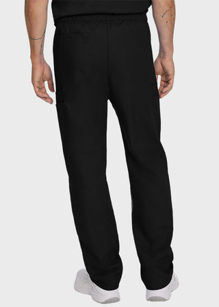 Landau Platinum Men's Cargo Pockets Elastic Waist Medical Scrub Tall Pants