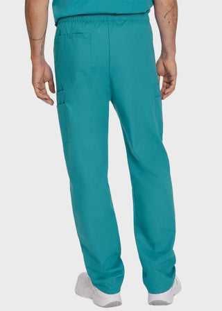 Landau Platinum Men's Cargo Pockets Elastic Waist Medical Scrub Tall Pants