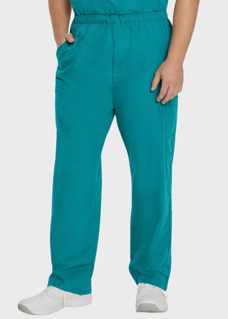 Landau Platinum Men's Cargo Pockets Elastic Waist Medical Scrub Tall Pants