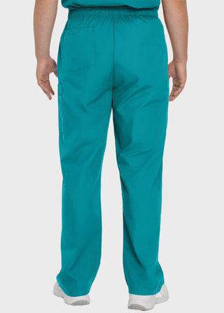 Landau Platinum Men's Cargo Pockets Elastic Waist Medical Scrub Tall Pants