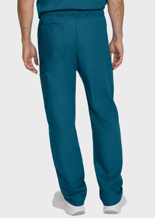 Landau Platinum Men's Cargo Pockets Elastic Waist Medical Scrub Tall Pants