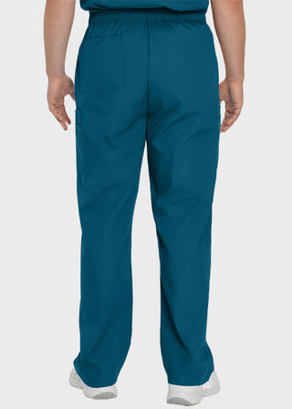 Landau Platinum Men's Cargo Pockets Elastic Waist Medical Scrub Tall Pants