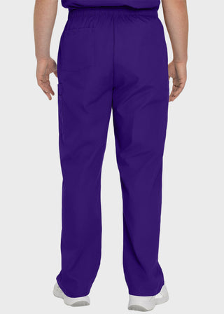 Landau Platinum Men's Cargo Pockets Elastic Waist Medical Scrub Tall Pants