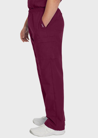Landau Platinum Men's Cargo Pockets Elastic Waist Medical Scrub Tall Pants