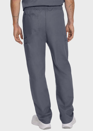 Landau Platinum Men's Cargo Pockets Elastic Waist Medical Scrub Tall Pants