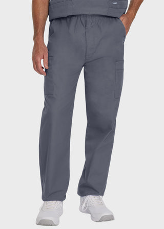 Landau Platinum Men's Cargo Pockets Elastic Waist Medical Scrub Tall Pants