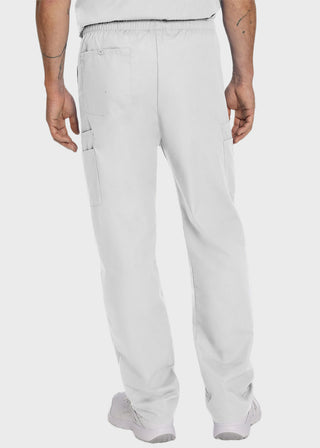 Landau Platinum Men's Cargo Pockets Elastic Waist Medical Scrub Tall Pants