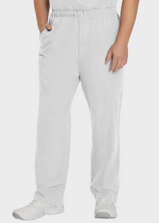 Landau Platinum Men's Cargo Pockets Elastic Waist Medical Scrub Tall Pants