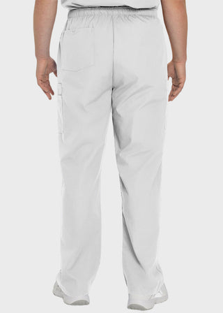 Landau Platinum Men's Cargo Pockets Elastic Waist Medical Scrub Tall Pants