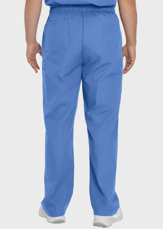 Landau Essentials Men's Straight-Leg Cargo Scrub Pants