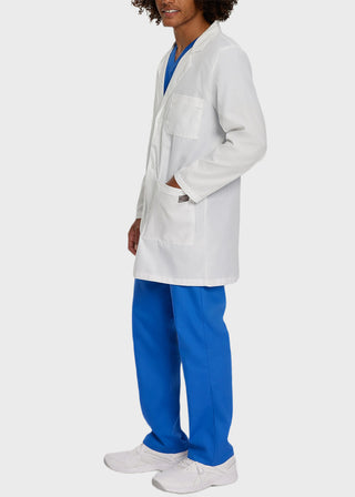 Landau Women Three-Button 35 Inches  Lab Coat