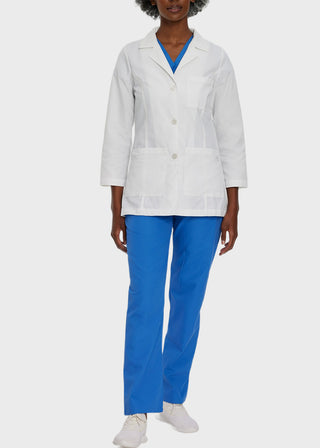 Landau Womens 31.25 inch Three Pocket Protective Medical Lab Coat