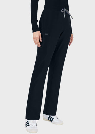 Landau Forward Women's Straight Leg Cargo Petite Scrub Pant