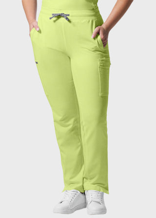 Landau Forward Women's Straight Leg Cargo Petite Scrub Pant