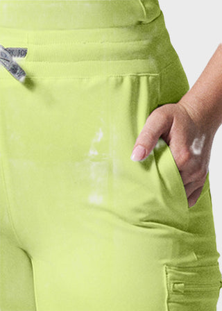 Landau Forward Women's Straight Leg Cargo Petite Scrub Pant