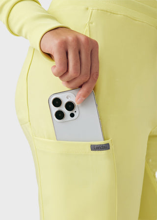 Landau Forward Women's Straight Leg Cargo Petite Scrub Pant