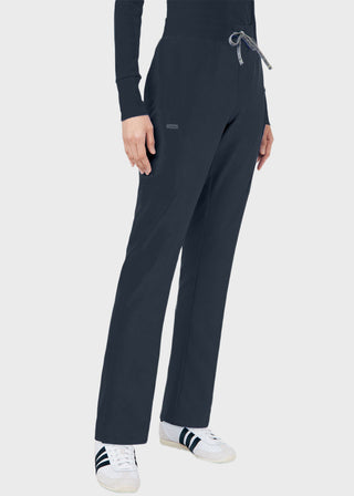 Landau Forward Women's Straight Leg Cargo Petite Scrub Pant
