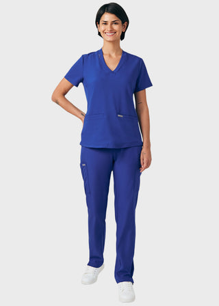 Landau Forward Women's Straight Leg Cargo Tall Scrub Pant