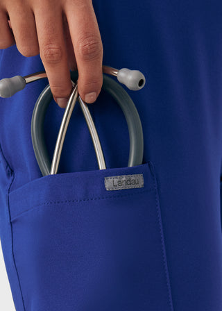 Landau Forward Women's Straight Leg Cargo Tall Scrub Pant