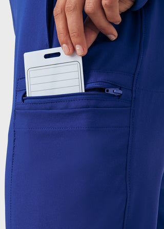 Landau Forward Women's Straight Leg Cargo Tall Scrub Pant