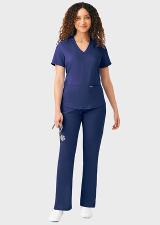 Landau Forward Women's Straight Leg Cargo Tall Scrub Pant