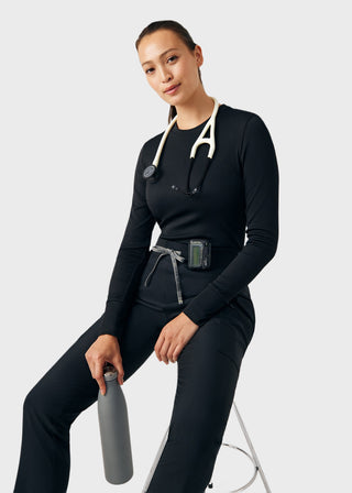 Landau Forward Women's Straight Leg Cargo Scrub Pant