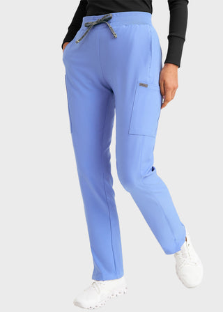 Landau Forward Women's Straight Leg Cargo Scrub Pant