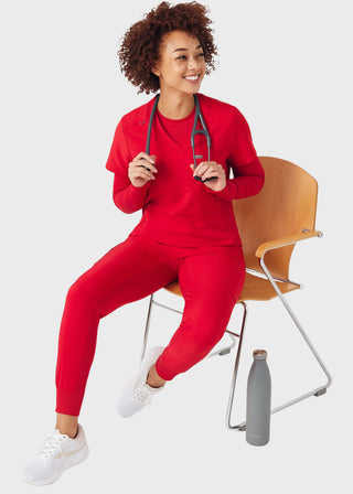 Landau Forward Women's Jogger Petite Scrub Pant