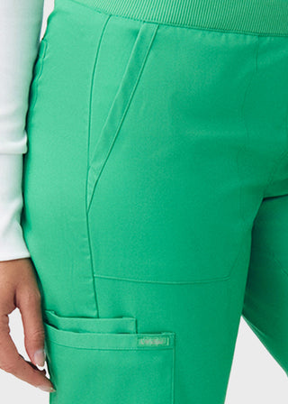 Landau ProFlex Women's Straight Leg Cargo Scrub Petite Pant