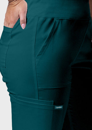 Landau ProFlex Women's Straight Leg Cargo Scrub Tall Pant